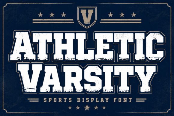 Athletic Varsity: The Premium Display Typeface for High-Impact Campaigns