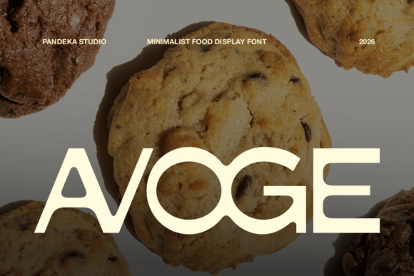 Avoge: A Fresh Display Typeface for Modern Web Design
