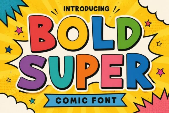Bold Super: The Vibrant Display Typeface for Modern Editorial Design
