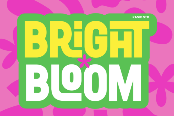 Bright Bloom: The Display Typeface That Elevates Digital Brand Identity