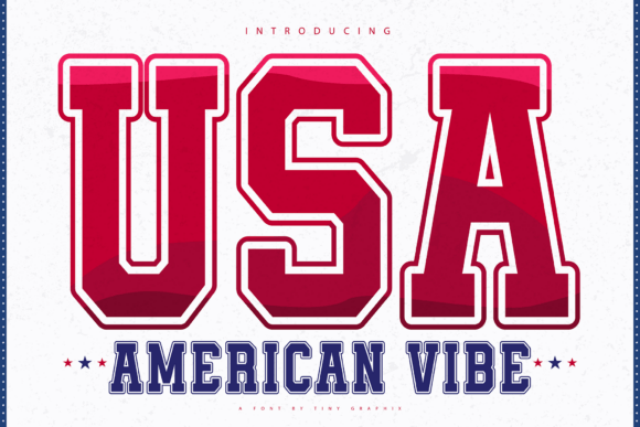 Bringing Liberty to Your Shop with American Vibe Display Font