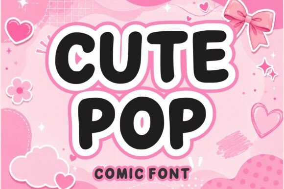 Cute Pop: The Perfect Display Typeface for Engaging Web Experiences