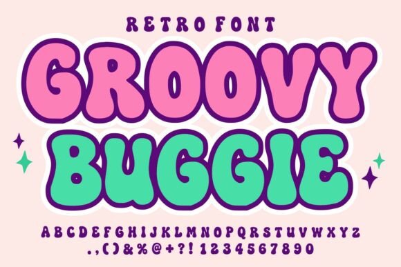 Groovy Buggie: A Retro Display Typeface for Modern Web Design