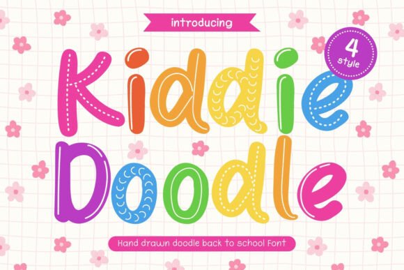Kiddie Doodle: The Perfect Creative Font for Playful Branding