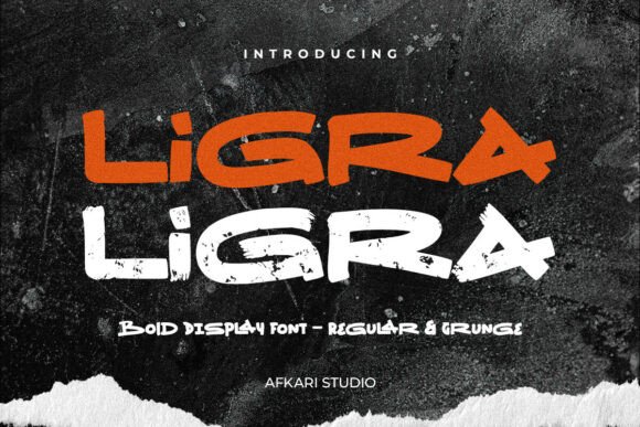 Ligra: The Bold Display Typeface That Elevates Your Brand Identity