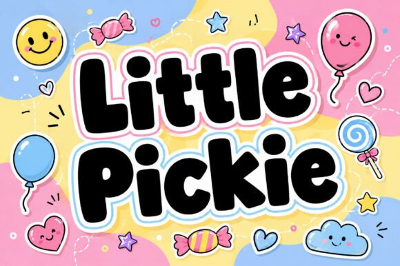 Little Pickie: The Perfect Display Font for Handmade Craft Projects