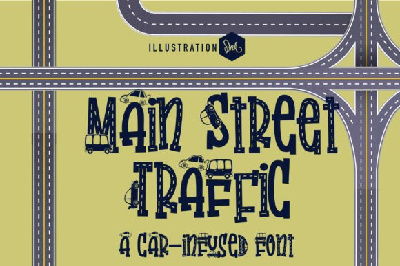 Main Street Traffic: A Bold Display Typeface for Web Design