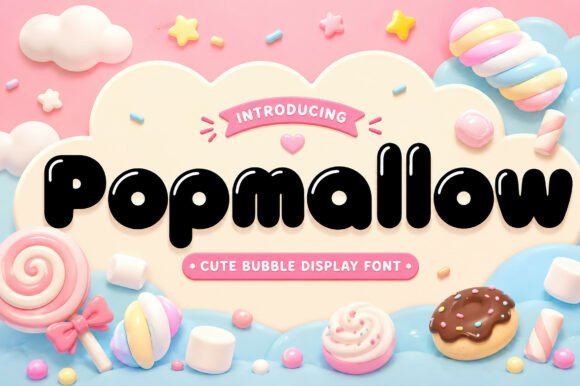 Popmallow: The Sweet Display Font That Stops Scrolling