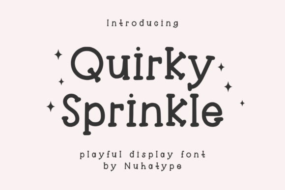 Quirky Sprinkle: The Creative Font for Scroll-Stopping Campaigns