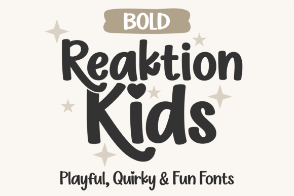 Reaktion Kids Bold: The Display Typeface That Powers Playful Campaigns