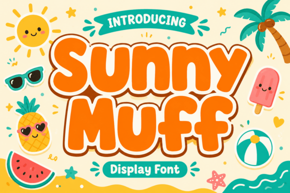 Sunny Muff Font for Handmade Creations