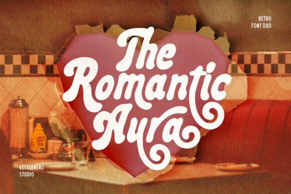 Upgrade Your Brand with the Romantic Aura Duo Font
