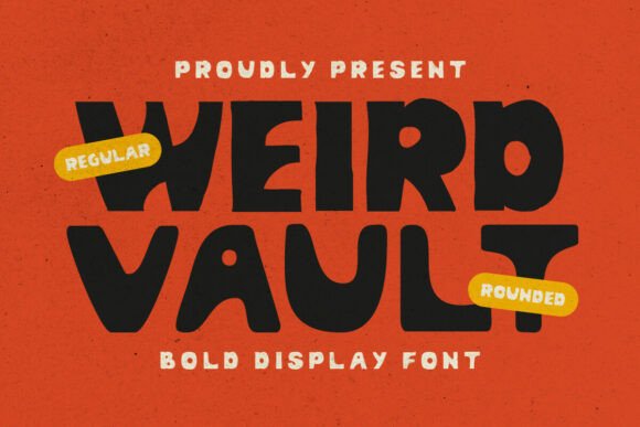 Weird Vault: The Bold Typeface That Transformed My Brand Identity