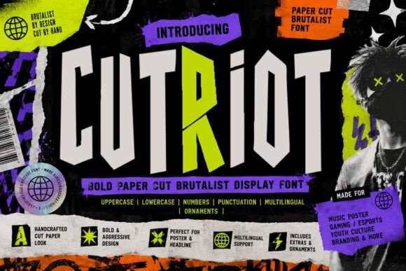 Why Cut Riot Is the Bold Typeface Your Editorial Design Needs