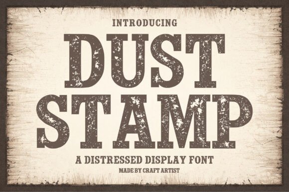 Why Dust Stamp is the Perfect Display Typeface for Editorial Design