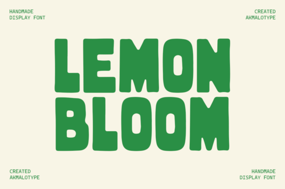 Why Lemon Bloom Is the Bold Typeface Your Brand Needs