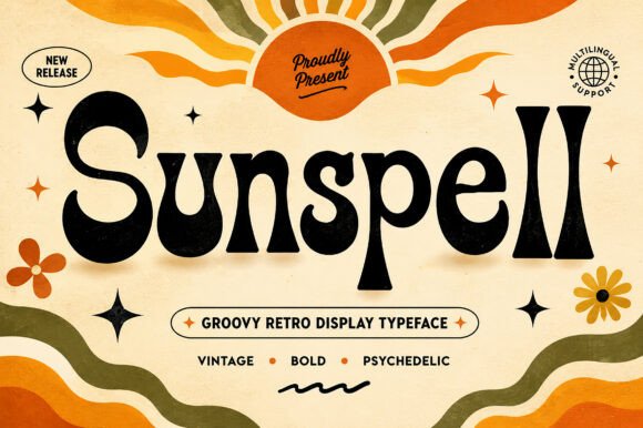 Why Sunspell Is the Perfect Display Typeface for Modern Editorial Design